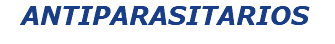 ANTIPARASITARIOS